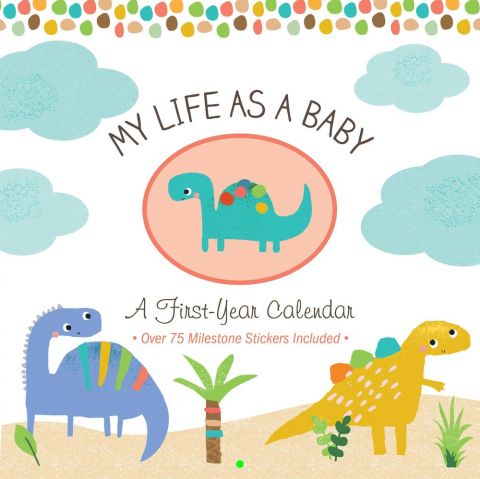 Dinosaur Baby Milestone Stickers Boy