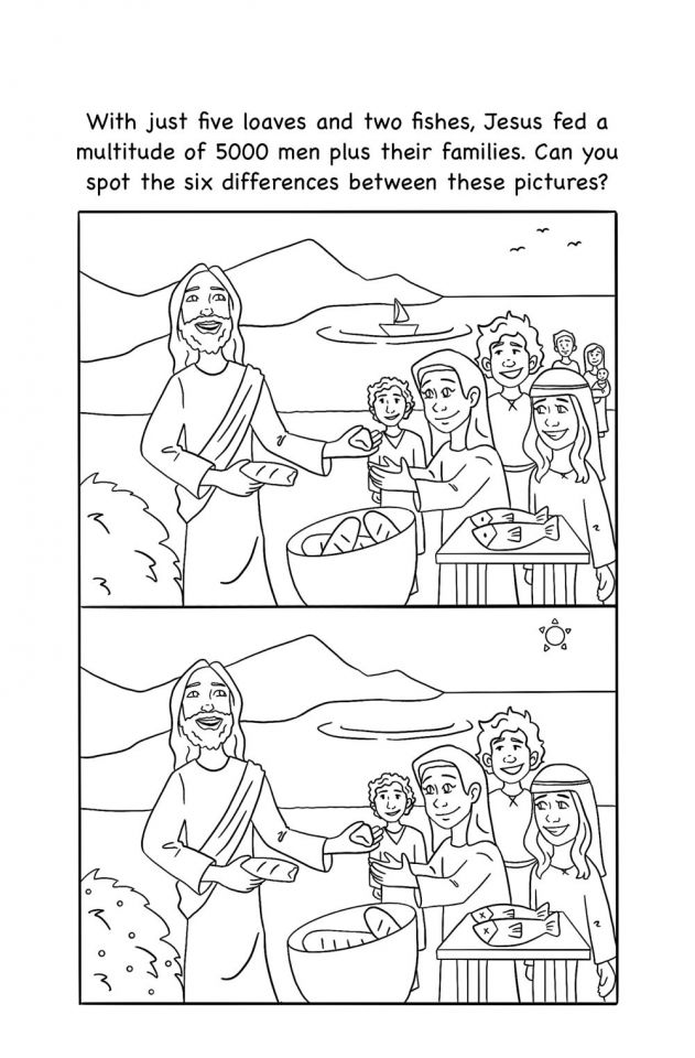 coloring pages miracles of jesus