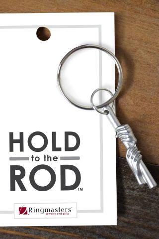 Hold to The Rod Key Ring 