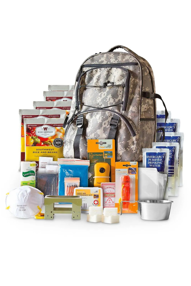 5 shops Day Survival Backpack